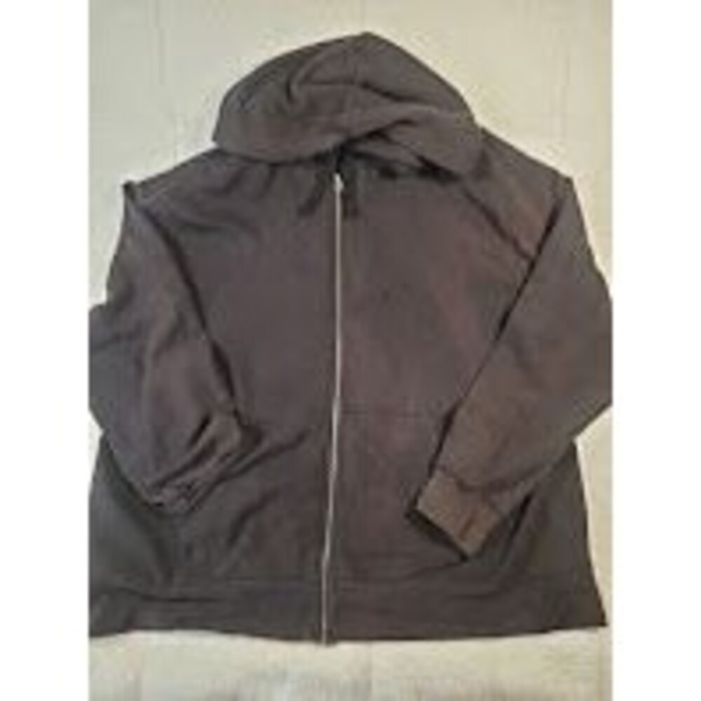 Joe Boxer Zip-Up Hoodie 2XL Black Casual Comfort Q-2